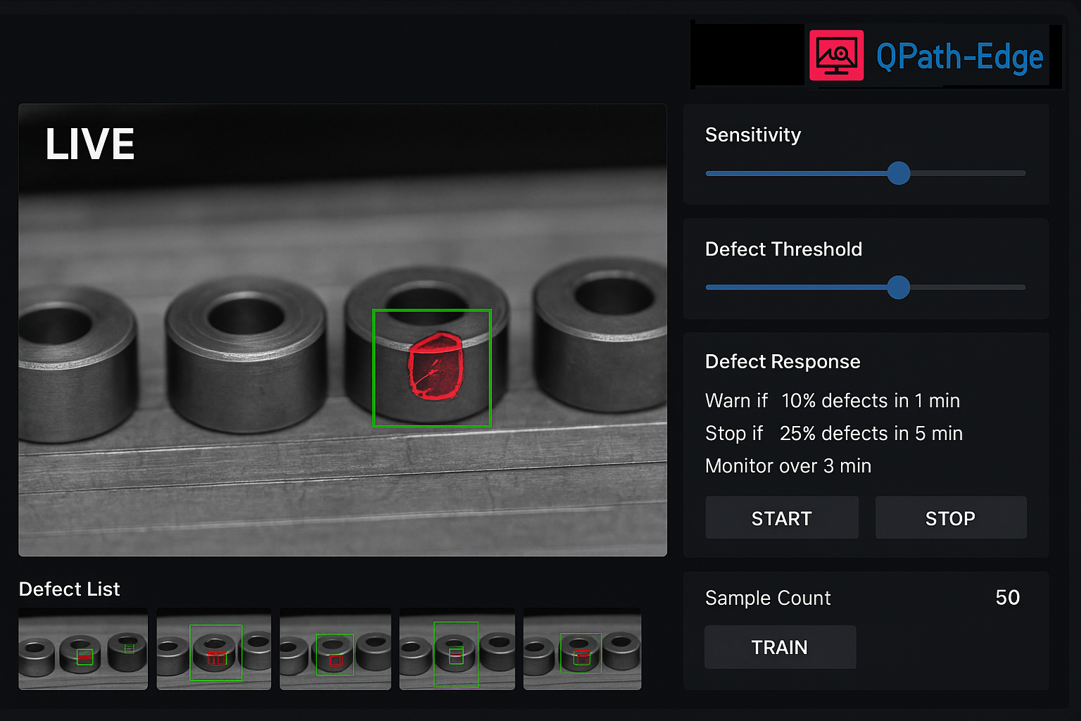 Edge Application Screenshot